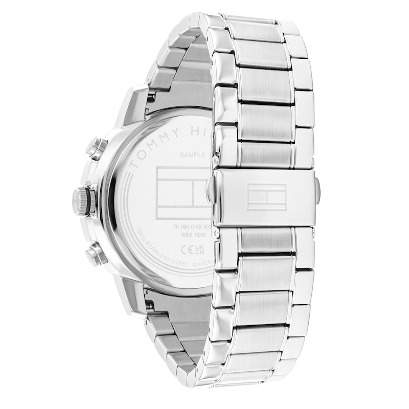 Main Image 3 of Tommy Hilfiger Men's Black Chronograph Stainless Steel Bracelet Watch