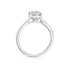 Thumbnail Image 3 of 18ct White Gold 0.33ct Diamond Round Halo Cluster Ring