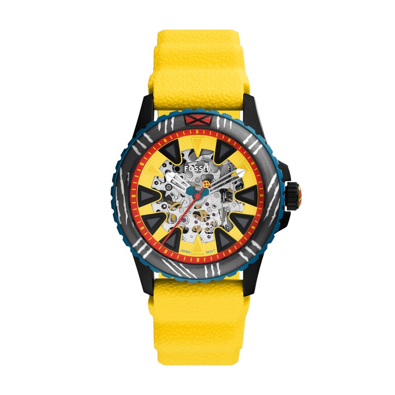 Main Image 1 of Fossil Men's Marvel x Fossil Limited Edition Wolverine Automatic Black Tone Watch