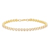 Thumbnail Image 1 of Gold Plated Cubic Zirconia Tennis Bracelet