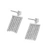 Thumbnail Image 2 of Silver Plated Cubic Zirconia Shimmer Drop Earrings