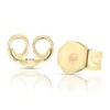 Thumbnail Image 3 of Gold Plated Cubic Zirconia Triple Row Drop Earrings
