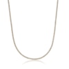 Thumbnail Image 1 of Gold Plated Cubic Zirconia 16" Tennis Necklace