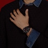 Thumbnail Image 4 of HUGO #FAST Men's Multifunction Black Dial Black Leather Strap Watch