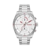 Thumbnail Image 1 of HUGO #FAST Men's Multifunction White Dial Stainless Steel Bracelet Watch