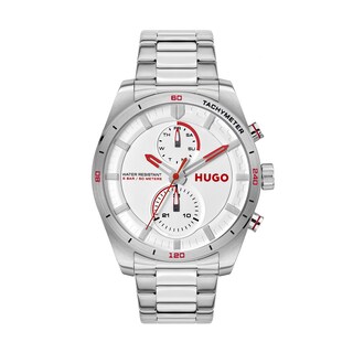 HUGO Orologio Da Polso Analogico Multifunzione Con Quadrante Nero E Cinturino Sportivo Orologio Da P 59781749