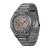 Thumbnail Image 3 of HUGO #GRAIL SKELETON Men's Multifunction Grey Tone Bracelet Watch