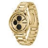 Thumbnail Image 3 of HUGO #STAMP MULTI Men's Gold Tone Bracelet Watch
