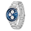 Thumbnail Image 3 of HUGO #STAMP MULTI Men's Blue Dial Stainless Steel Bracelet Watch
