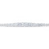 Thumbnail Image 2 of Emmy London Platinum Plated Sterling Silver Round Graduated Cubic Zirconia Tennis Bracelet