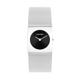 Calvin Klein Ladies' Stainless Steel Mesh Bracelet Watch