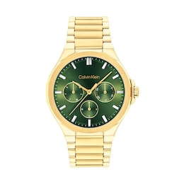 Calvin Klein Ladies' Gold Tone Bracelet Watch