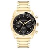 Thumbnail Image 1 of Calvin Klein Men's Black Brushed Dial Gold Tone Bracelet Watch
