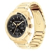 Thumbnail Image 2 of Calvin Klein Men's Black Brushed Dial Gold Tone Bracelet Watch