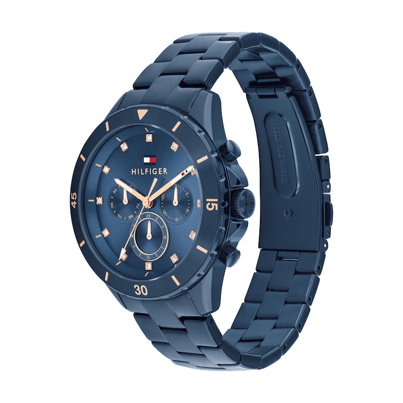 Main Image 2 of Tommy Hilfiger Ladies' Blue Tone Bracelet Watch