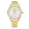 Thumbnail Image 1 of Tommy Hilfiger Ladies' Crystal Bezel Gold Tone Watch
