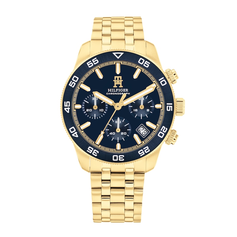 Main Image 1 of Tommy Hilfiger Men's Chronograph Gold Tone Stainless Steel Watch