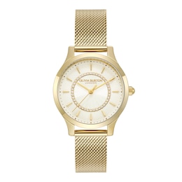 Olivia Burton Ladies' Gold Tone Mesh Bracelet Watch