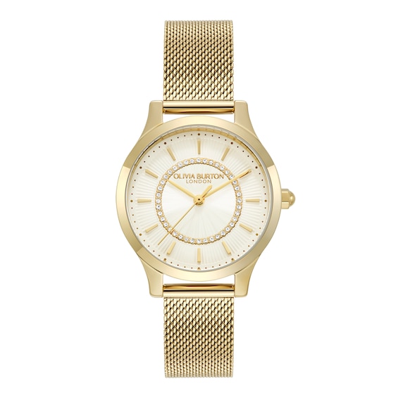 Olivia Burton Ladies' Gold Tone Mesh Bracelet Watch