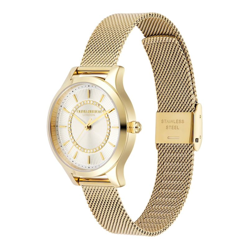 Main Image 2 of Olivia Burton Ladies' Gold Tone Mesh Bracelet Watch