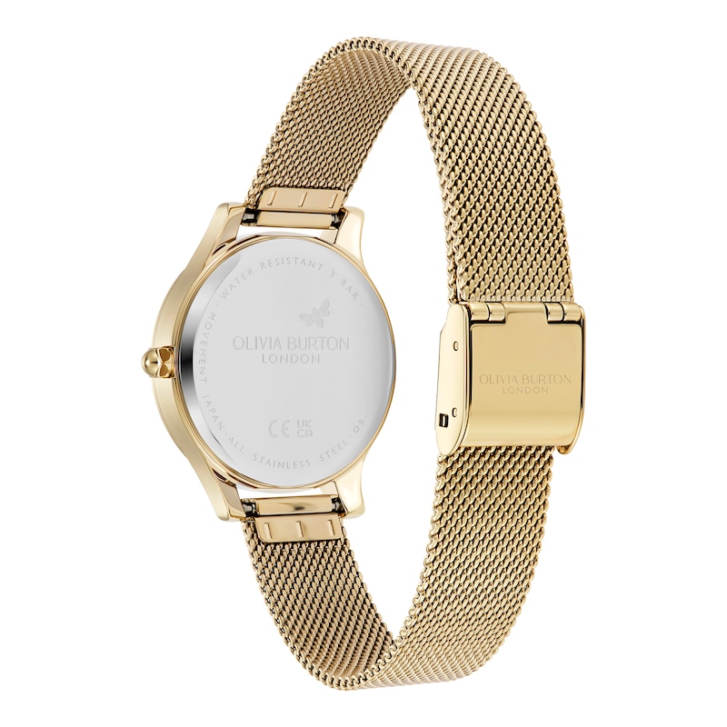 Main Image 4 of Olivia Burton Ladies' Gold Tone Mesh Bracelet Watch