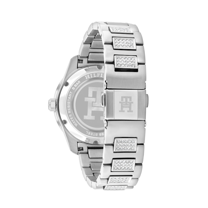 Main Image 3 of Tommy Hilfiger Ladies' Crystal Bezel Stainless Steel Bracelet Watch