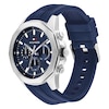 Thumbnail Image 2 of Tommy Hilfiger Men's Blue Tone Silicone Strap Watch