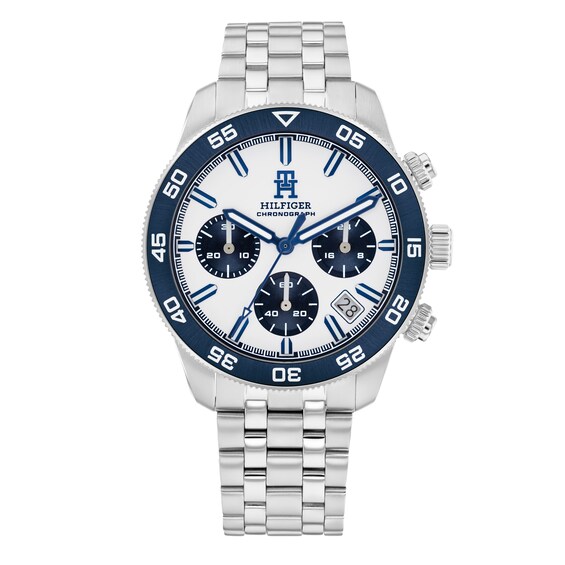 Tommy Hilfiger Mens Chronograph Stainless Steel Watch
