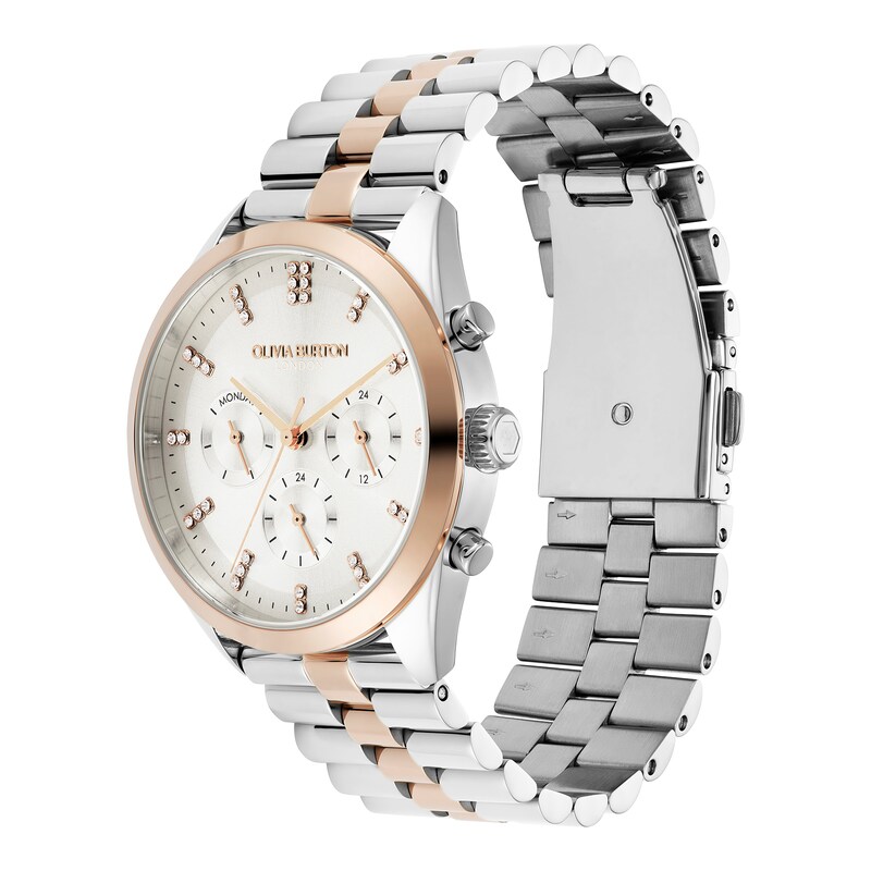 Main Image 2 of Olivia Burton City Classic Ladies' Stainless Steel & Rose Gold Tone Watch