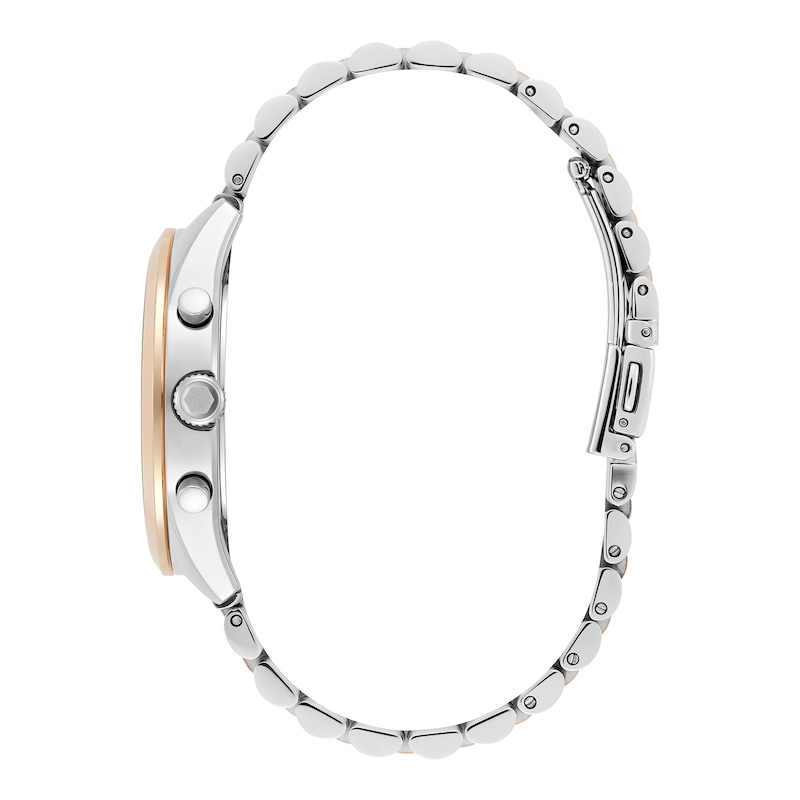 Main Image 3 of Olivia Burton City Classic Ladies' Stainless Steel & Rose Gold Tone Watch