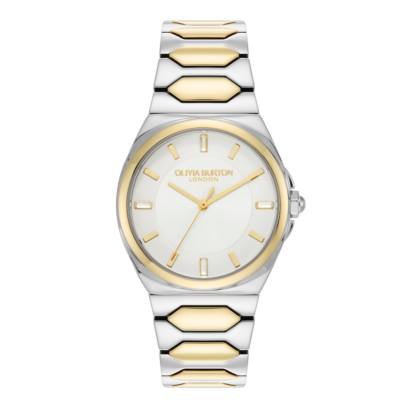 Main Image 1 of Olivia Burton Lustre Ladies' Stainless Steel & Gold Tone Bracelet Watch