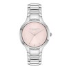 Thumbnail Image 1 of Olivia Burton Ladies' Crystal Detail Blush Dial Stainless Steel Watch