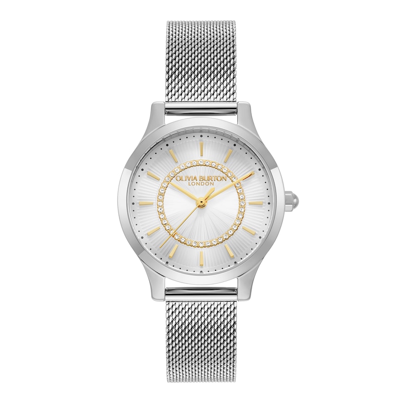 Main Image 1 of Olivia Burton Ladies' Stainless Steel Mesh Bracelet Watch
