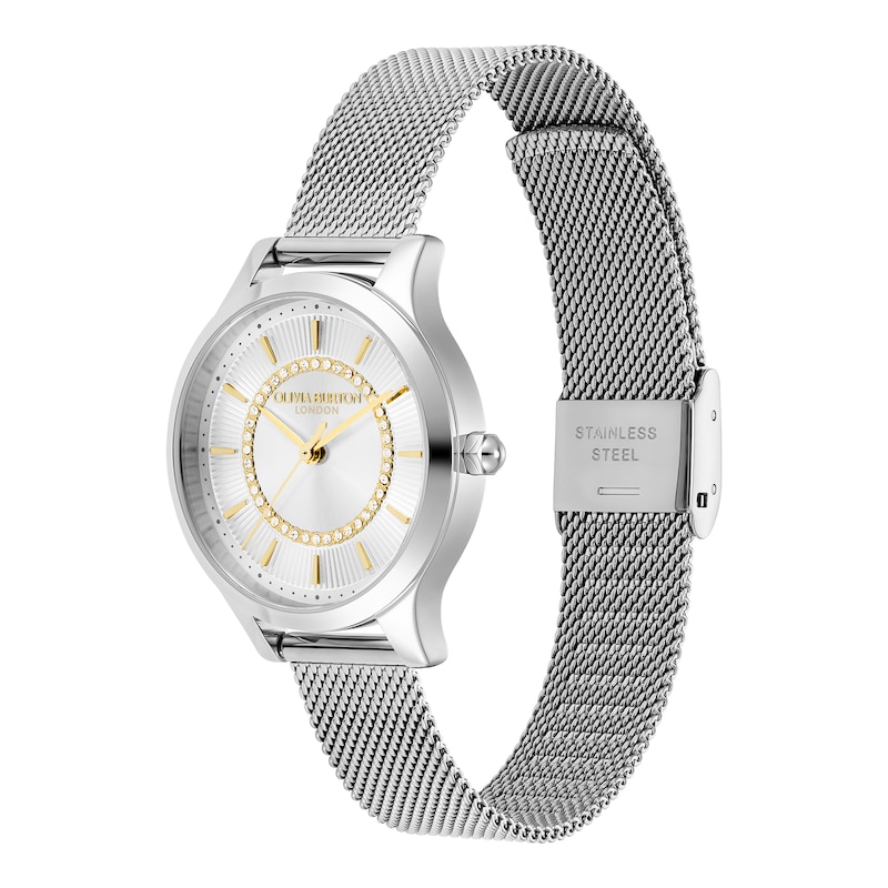 Main Image 2 of Olivia Burton Ladies' Stainless Steel Mesh Bracelet Watch