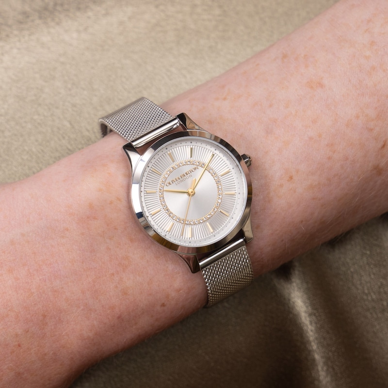 Main Image 3 of Olivia Burton Ladies' Stainless Steel Mesh Bracelet Watch