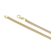 Thumbnail Image 3 of 9ct Yellow Gold Multi Row Popcorn Chain Necklace