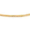 Thumbnail Image 2 of 9ct Yellow Gold Adjustable 7.5&quot; Twisted Bracelet