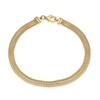 Thumbnail Image 1 of 9ct Yellow Gold Multi Row Popcorn Chain Bracelet