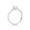 Thumbnail Image 6 of Engagement Ring The Forever Diamond Platinum Solitaire 0.50ct Diamond Ring
