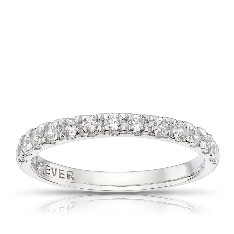 Main Image 1 of The Forever Diamond Platinum 0.50ct Diamond Eternity Ring
