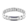 Thumbnail Image 1 of Tommy Hilfiger Men's Blue Enamel Stainless Steel Bracelet