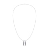 Thumbnail Image 1 of Tommy Hilfiger Men's Blue Enamel Stainless Steel Pendant Necklace