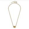 Thumbnail Image 2 of Olivia Burton Lovers Knot Ladies' Gold Tone Belcher Chain Necklace