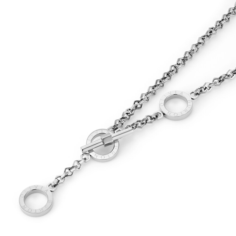 Main Image 3 of Olivia Burton Honeycomb Ladies' Toggle Stainless Steel Necklace