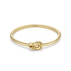 Thumbnail Image 1 of Olivia Burton Lovers Knot Ladies' Gold Tone Hinged Bangle