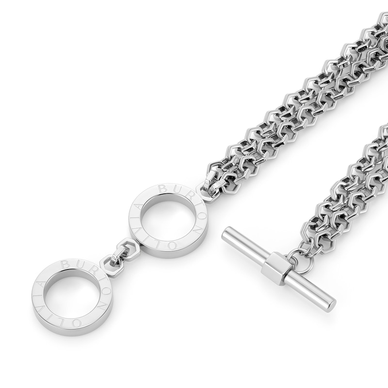 Main Image 3 of Olivia Burton Honeycomb Ladies' Toggle Stainless Steel Bracelet