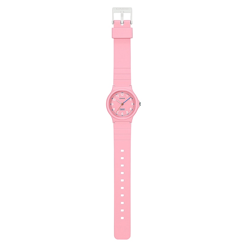 Main Image 2 of Casio LQ-24B-4BEF Pink Resin Strap Watch