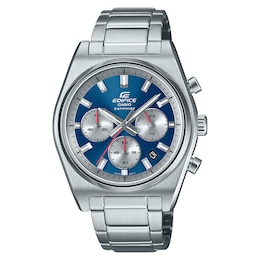 Casio Edifice EFB-730D-2AVUEF Men's Blue Dial Stainless Steel Bracelet Watch