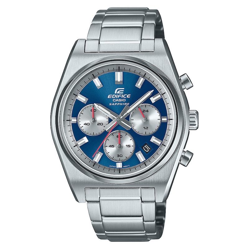 Main Image 1 of Casio Edifice EFB-730D-2AVUEF Men's Blue Dial Stainless Steel Bracelet Watch
