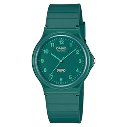 Casio MQ-24B-3BEF Green Resin Strap Watch
